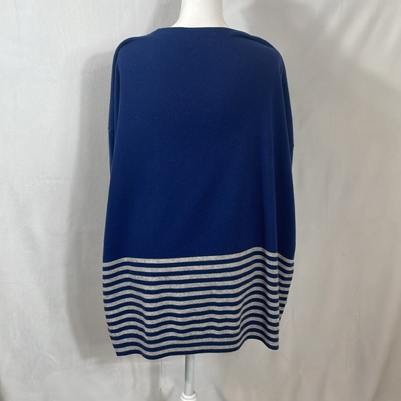 Vineyard Vines Sweater XS Relaxed Oversized Wool Cashmere Blend Navy EUC - Picture 11 of 11